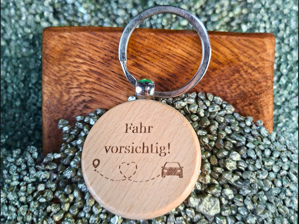 Holzanhänger Spruch