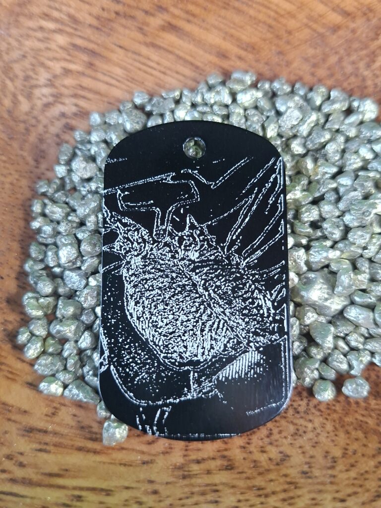 Dogtag Schwarz Katzen