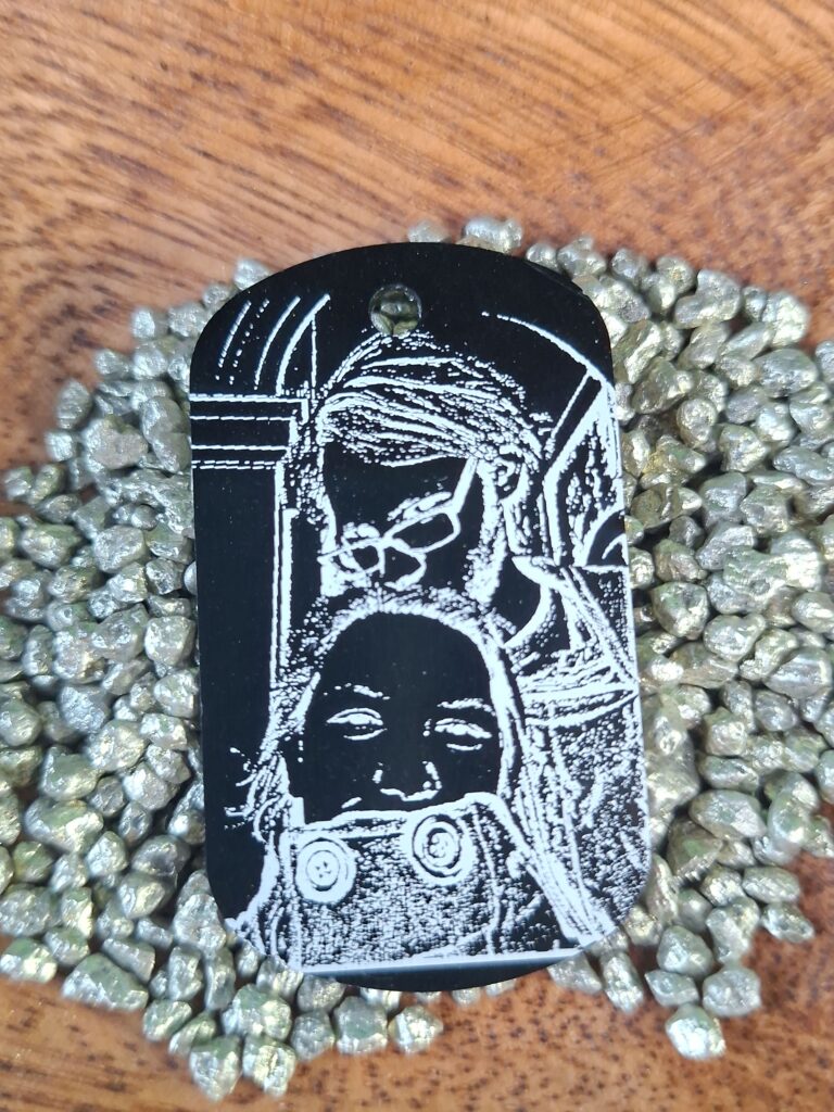 Dogtag Schwarz Paar
